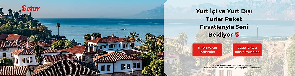 Yurt İçi ve Yurt Dışı Turlar Paket Fırsatlarıyla Seni Bekliyor